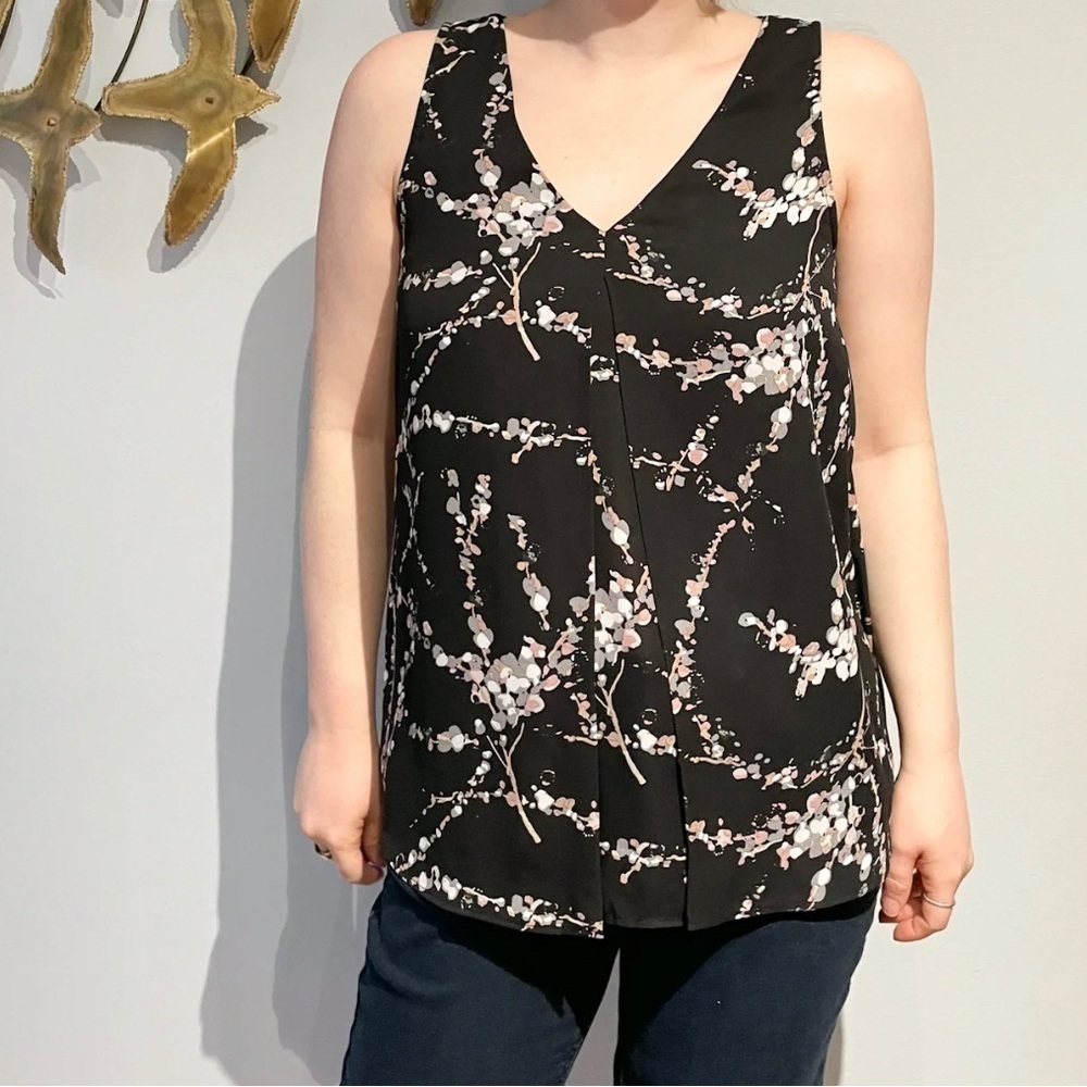 Daniel Rainn Willow Print Career Top | Large